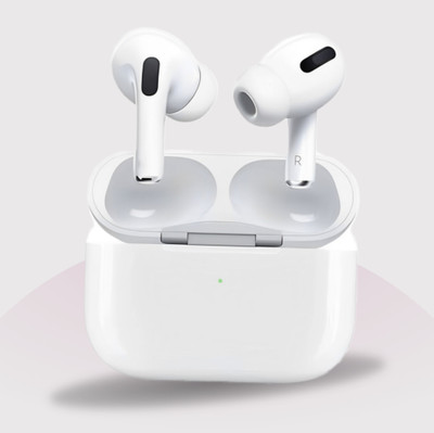 TX -FLO Earbuds with 40h ,13mm Bass Drivers Ear Buds TWS IPX4 Water-Resistance Bluetooth(White crystal-clear Sound quad mics Headphones, True Wireless)