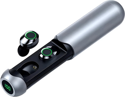 COREGENIX BQ40 Pencil TWS with Bluetooth 5.4, 24hrs Playtime, LowLatency, High Performance Bluetooth Gaming(Grey, True Wireless)