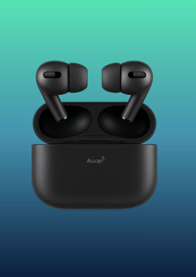 allons TWS Bluetooth Earbuds True Wireless Headphone with MagSafe Charging Case A4 Bluetooth(Black, True Wireless)