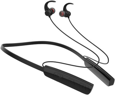 UnicornGlazz Fire-Dhoom2 NeckBand Wireless Neckband with Mic, 25 Hours Playtime Bluetooth(Black, True Wireless)