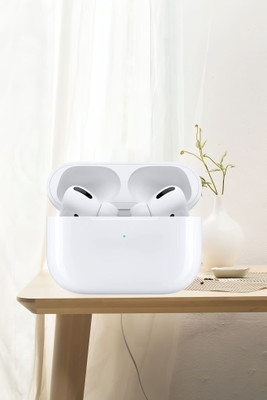 SAIBABA AirRode Pro-2nd generation k31 with Adaptive Audio-(USB-C) Bluetooth(White, True Wireless)