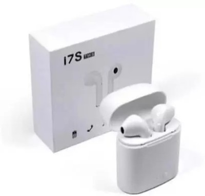 TANBAN WIRELESS BLUETOOTH I7S HEADSET Bluetooth Headset(White, In the Ear)