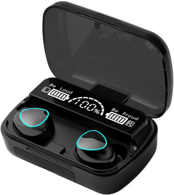 DigiClues Earbuds with 48Hours Palyback and ASAP Charge Bluetooth(Black, True Wireless)