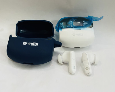 walta Air Play Premium Wireless Earbuds Bluetooth(White, True Wireless)