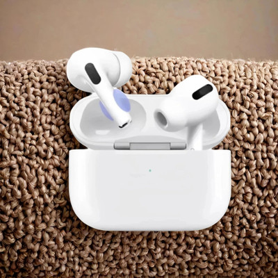 house of common Gaming Headset, Boost Touch Sensor & Mic& ANC Earbuds_HCAUDHP185 Bluetooth(White, In the Ear)