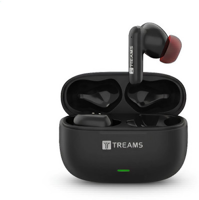 Omtraderco True Wireless Stereo Earbuds with 48H Playtime, ANC & Deep Bass Sound Bluetooth(Black, In the Ear)
