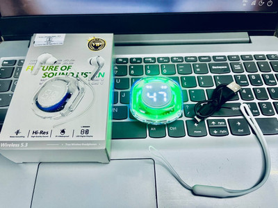 NKL Smart Design Led UltraPods 2 Buds With Charging Case 35 Bluetooth(White, True Wireless)