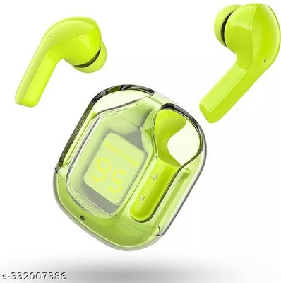 NKPR Newly Design UltraPods Buds ,Charging Case ,Sensor Touch 275 Bluetooth(Green, True Wireless)