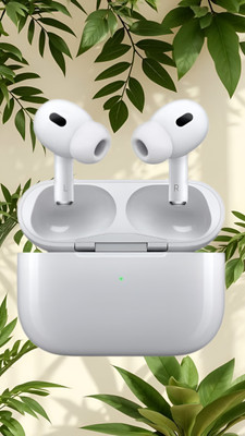 Morxt Earbuds Pro 2 Wireless ANC Active Noise Cancelling Air Pro Gen 12 (USB-C) Bluetooth(White, In the Ear)