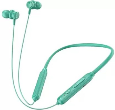 TEQIR M31 36Hr Long Life Battery Classical Sound Bass With Mic Bluetooth Headset Bluetooth Headset(Green, In the Ear)