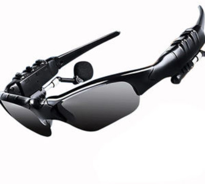 GUGGU UNH_516L_sunglass Over the head Bluetooth Headset Bluetooth(Multicolor, On the Ear)