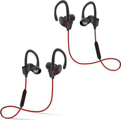 DRUMSTONE (buy 1 get 1) Low-Noise Wireless Bluetooth Headset with Clear Voice Mic Bluetooth(Multicolor, In the Ear)