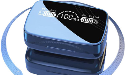 Seashot M19 EARBUDS CUM POWER BANK WITH TORCH pack of 1 Bluetooth(Black, True Wireless)