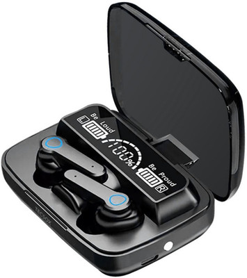 TecSox Max 19 True Wireless Earbuds SMART AI CHIP |50hrs |IPX | TOUCH SENSOR Bluetooth(Black, True Wireless)
