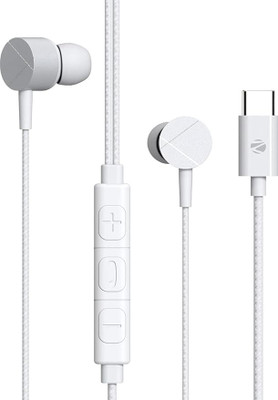 ZEBRONICS BUDS C2 WHITE Wired(White, In the Ear)