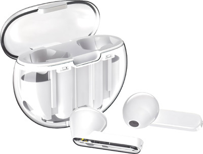 MR.NOBODY Transparent TWS Earbuds with 100 HRS Playtime, Bluetooth v5.3 A4 Bluetooth(White, True Wireless)