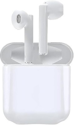 vidhya virat Ear Buds i12 Wireless Bluetooth Earphones with Charging Case 2 Hours Bluetooth(White, In the Ear)