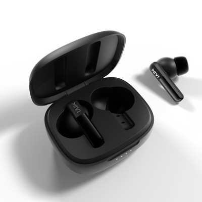 Mivi DuoPods Blaze [New launch], AI-ENC, 60 Hrs, 13mm Drivers, Fast Charging, BT v5.3 Bluetooth(Cosmic Black, True Wireless)