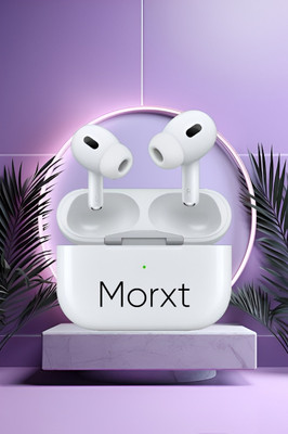 Morxt Air.poX Pro 2 Best premium quality -(USB-C)A98 Bluetooth(White, True Wireless)