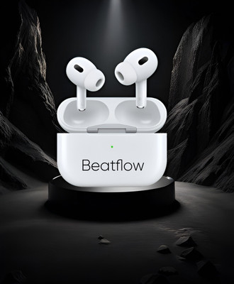 BeatFlow AirpoX Pro 2 Best premium quality -(USB-C) 72 Bluetooth(White, True Wireless)