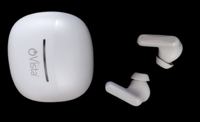 Ovista WIRELESS EARBUD S-CLASS Bluetooth without Mic(White, In the Ear)