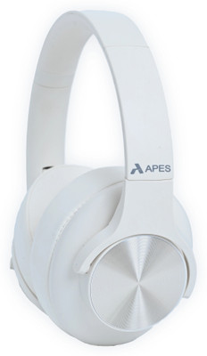 APES Zen Wireless Headphone, 40 mm Dynamic Drivers, 20 Hrs Playtime, Bluetooth v5.3 Bluetooth(White, On the Ear)