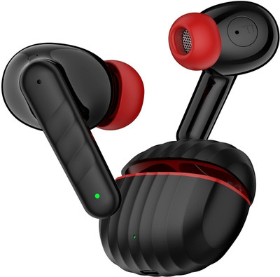 DIGIBUDS Bluetooth Headset WAVE With ANC TWs/buds 5.2 Earbud with 40H Playtime Headphone Bluetooth(Black, True Wireless)