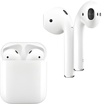 fonemart I12 TWS Newly Best Wireless Bluetooth Earphone Buds With Mic Bluetooth without Mic(White, In the Ear)