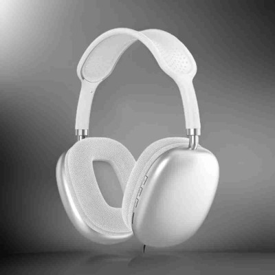 Ancestors 7 P9 Headset Super Extra Bass Bluetooth Headset Bluetooth & Wired Headset(White, On the Ear)