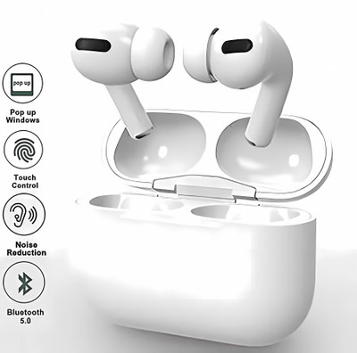 Danladi Touch Sensor & Mic Bluetooth(White, True Wireless)