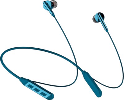 Bxeno BX-235 Pro with upto 20 Hours Playback and ASAP Charge Bluetooth Headset(Navy Blue, In the Ear)
