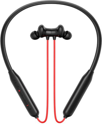 Qvee Bullets Q2 - MAGNETIC POWER OFF/ON 48Hr Playtime Headphone Neckband Earphone-82 Bluetooth Gaming(Red, In the Ear)