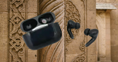 Tedbee TWS Air True Wireless Earbuds with LED Display – Shadow Black Bluetooth(Black, In the Ear)