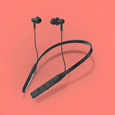 TABARET BEST Bluetooth Neckband With Noise Cancellation & Extra Bass Bluetooth Headset Bluetooth(Black, In the Ear)