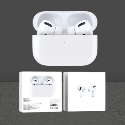 dinesh enterprises WIRELESS TWS AIRPOD Earbud Bluetooth ANC-101 Bluetooth(Marbel White, In the Ear)