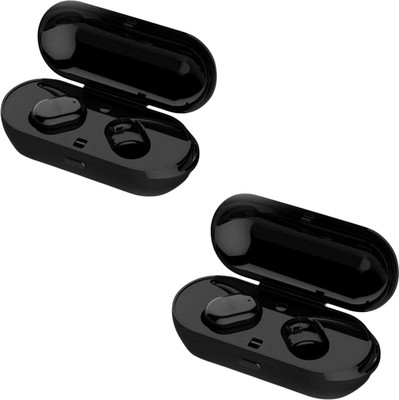 DRUMSTONE BUY ONE GET ONE TWS4 Truly Wireless Earbuds-Bluetooth Sports Headphones Bluetooth(Multicolor, In the Ear)
