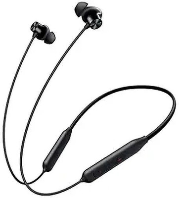 OnePlus Bullets Wireless Z2 Bluetooth 5.0 in Ear Earphones, Bombastic Bass E300A Bluetooth(Black, In the Ear)