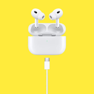 GWALBROS AirPods Pro 25H Play Type-C Fast Charge, Anc-Z1 Bluetooth(White, In the Ear)