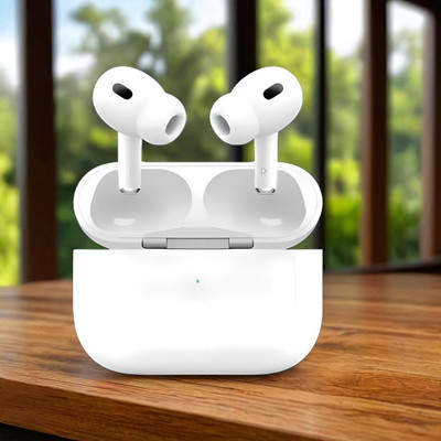 Wrixty Prime Mic, Deep Bass & ANC Bluetooth(White, In the Ear)