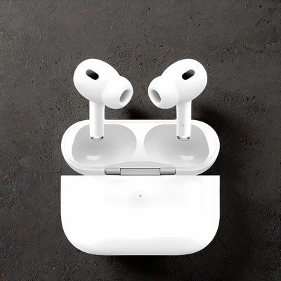 JQVA Earbuds Smart Smart Mic Touch Bass Bluetooth(White, True Wireless)