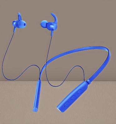 GPQ STORE Rokerz 235 Pro Wireless Bluetooth Neckband(0B.227 Bluetooth Headset(Blue, In the Ear)