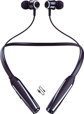 CIHLEX SM-GOLD BT 34 Dynamic Neckband Long Battery Backup 25 Hours Bluetooth(Black, In the Ear)