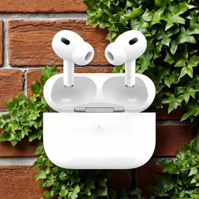 antitech Music Earbuds | Bass Boosted | Travel Case Bluetooth(White, In the Ear)