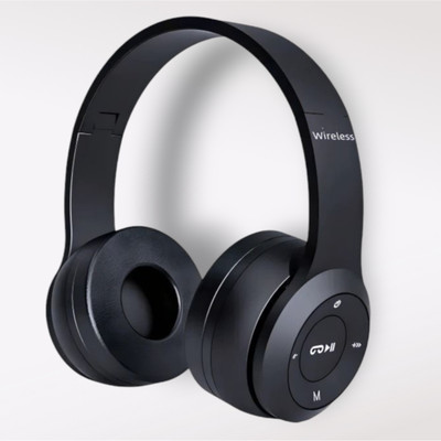 TWS Recharge Support Headphones with Mic, SD Card, Long Runtime_E7 Bluetooth & Wired(Black, On the Ear)