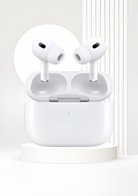 BeatFlow Buds2 Pro with 48Hrs Playback,Deep Bass,BM153 Bluetooth(White, True Wireless)