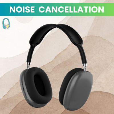 Clairbell P9 Wireless Bluetooth Headphones Over Ear With Noise Reduction, Hi-Fi SoundV102 Bluetooth(Multicolor, On the Ear)