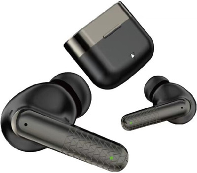 JAZX Buds 91 Pro Truly Wireless Earbuds 50hrs Playtime IPX5 & Bluetooth v5.3, TWS Bluetooth(Black, True Wireless)