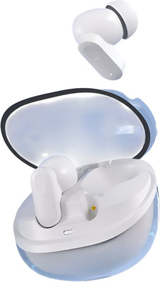 COREGENIX S50 Earbud TWS |ENC & High Bass |Up to 40 Hrs Playtime |Bluetooth V5.4|Quad Mics Bluetooth(White, True Wireless)