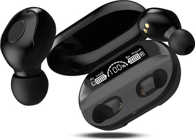 HODOPHILE Earbuds T-2 PRO Upto 48 Hours Playback with ASAP Charge Bluetooth(Black, True Wireless)