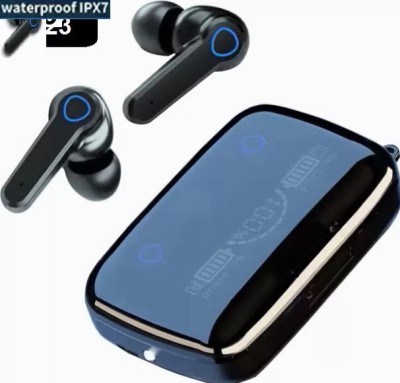 GPTRADE M19 LED Display TWS Wireless Earbuds Bluetooth Headset Upto 48H ASAP Charge A433 Bluetooth Headset(Black, True Wireless)